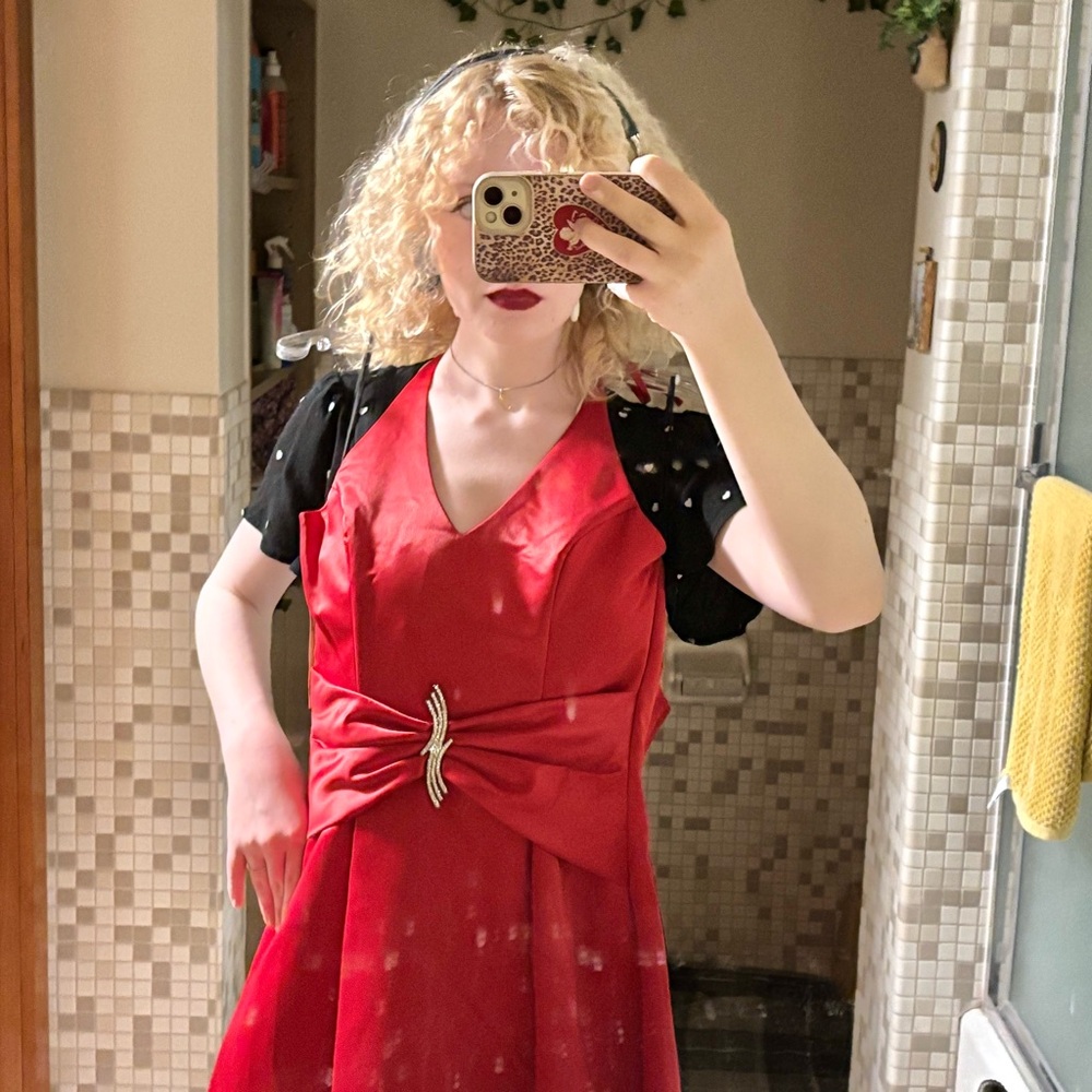 Aria Red bridesmaid Dresses